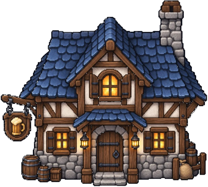 The Blue Lantern tavern