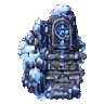 A frozen altar